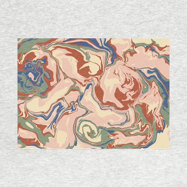 Marbled Paper Design by Obstinate and Literate